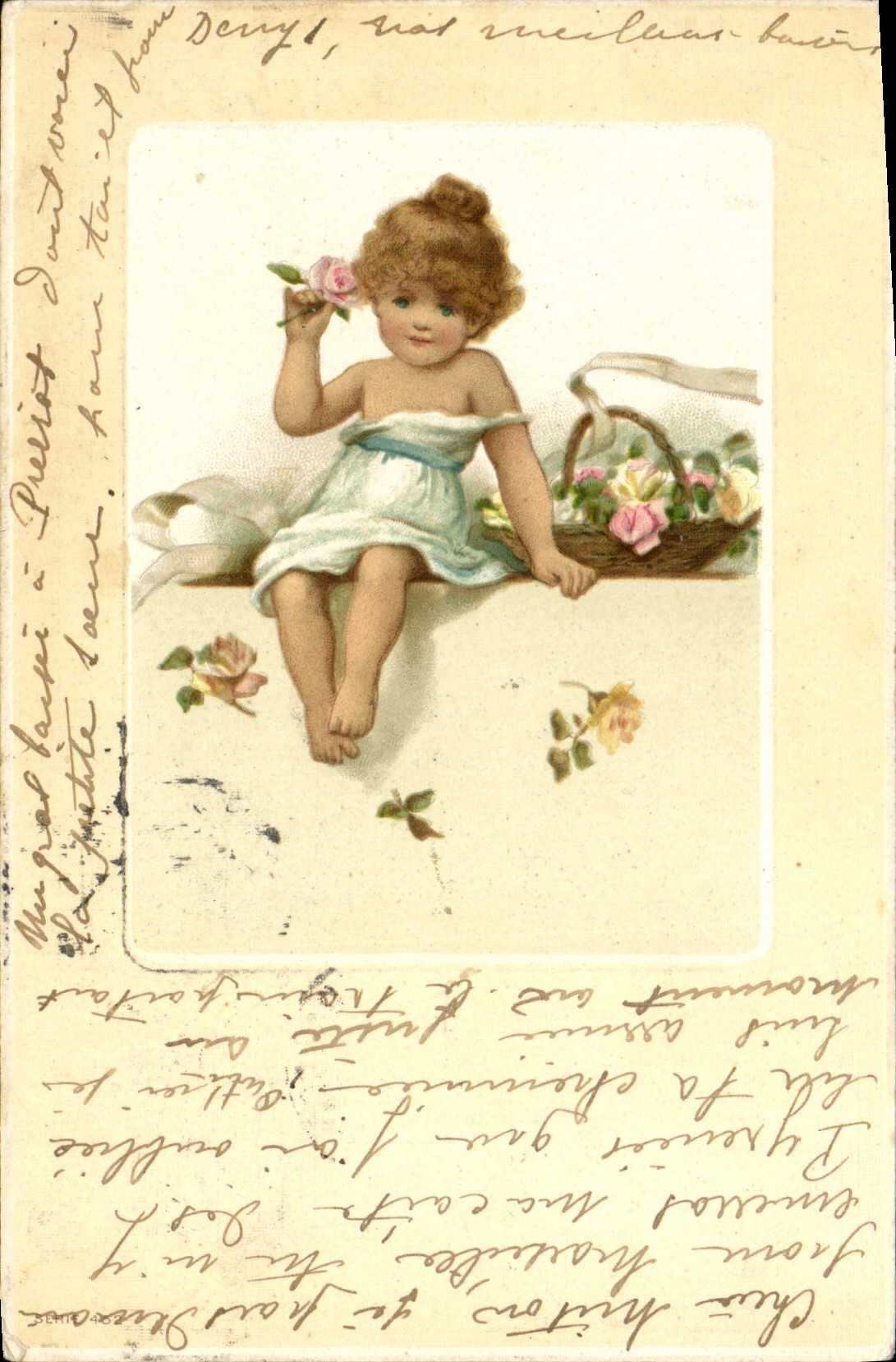 CPA Fantaisie Illustrateur Enfant 
