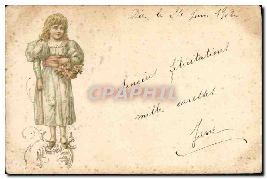 CPA Fantaisie Illustrateur Enfant 