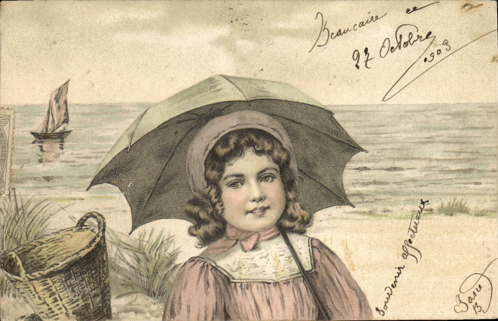 CPA Fantaisie Illustrateur Enfant 