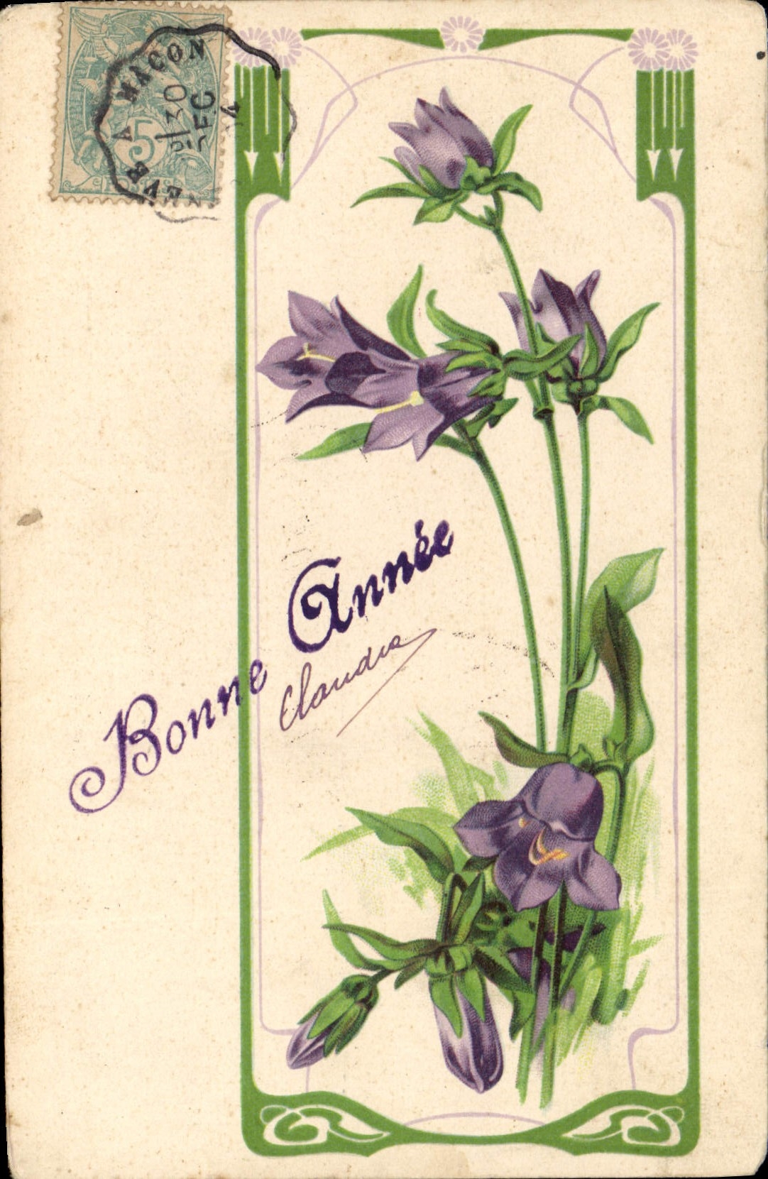 CPA Fantaisie Illustrateur usure en coins et bord de droite sinon bon sujet 