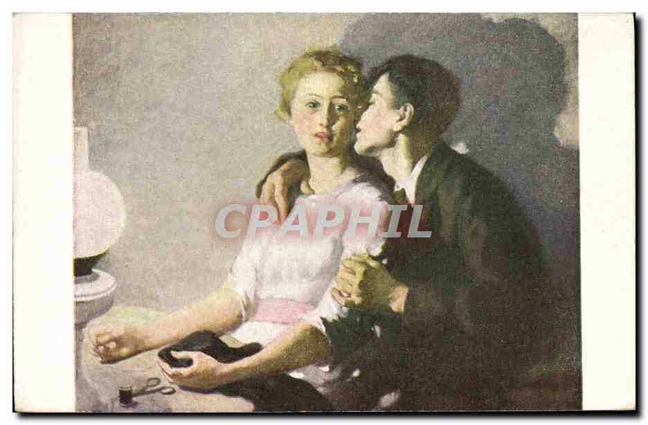 CPA Fantaisie Illustrateur Mme Betty Fagan L'ignition 