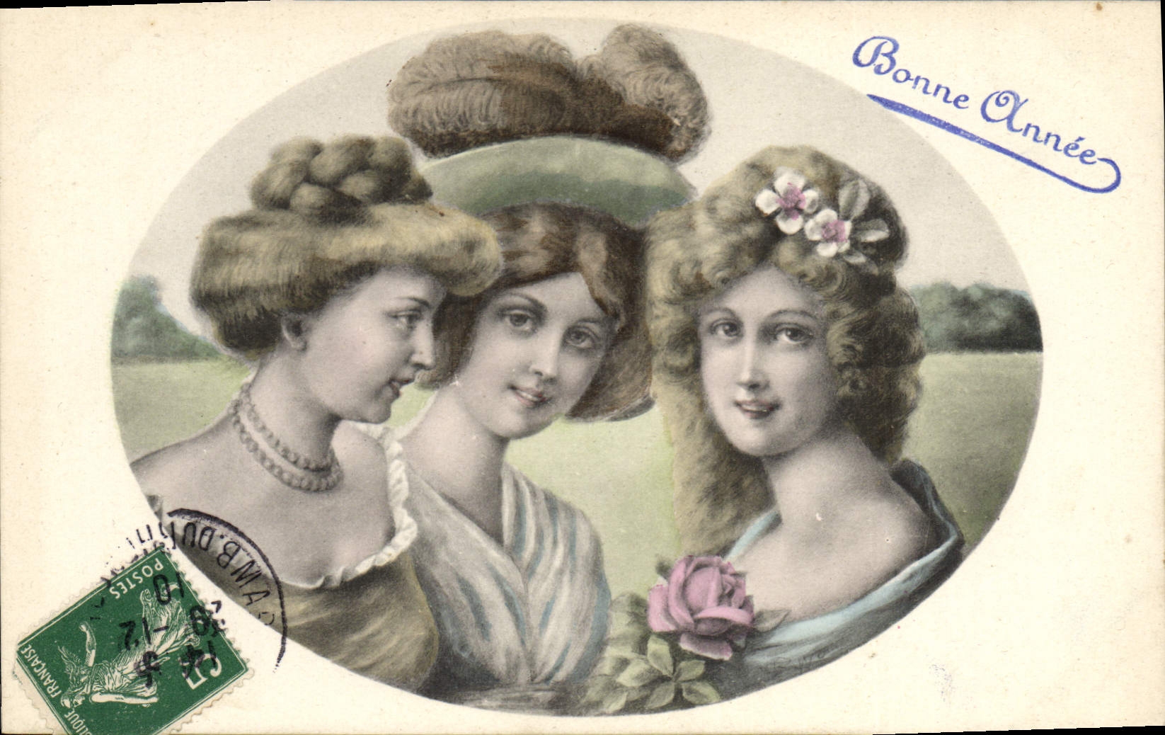 CPA Fantaisie Illustrateur Femmes 