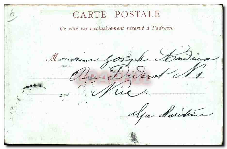 CPA Enfants Une partie de Bouchon  — Rückseite