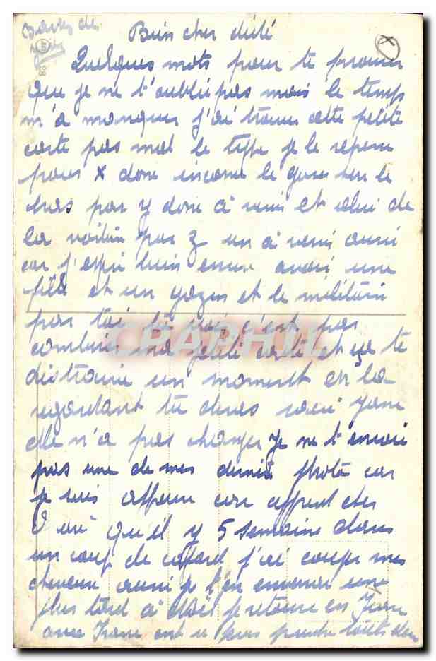 CPA Fantaisie Illustrateur Militaria  — Verso