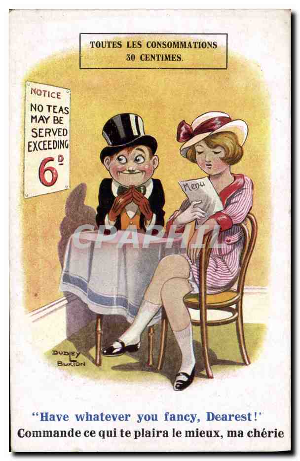 CPA Fantaisie Illustrateur Femme Dudley Buxton 