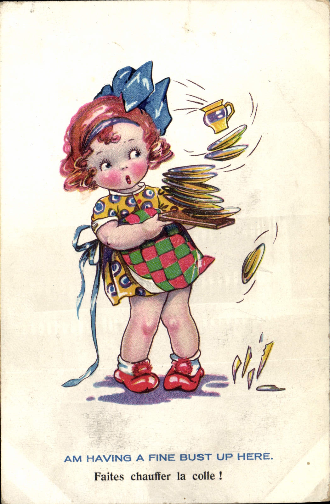 CPA Fantaisie Illustrateur Enfant 