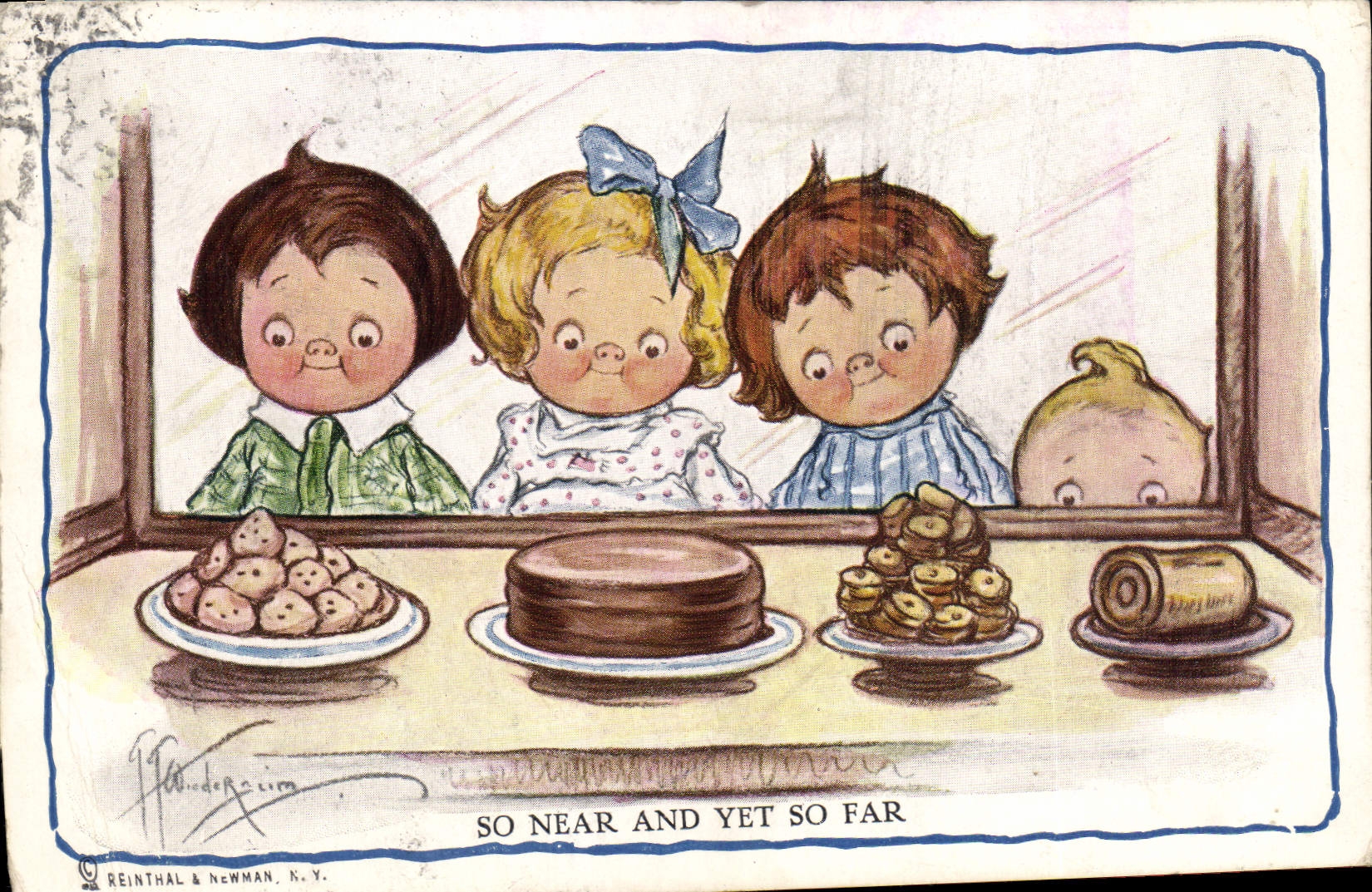 CPA Fantaisie Illustrateur Enfants 