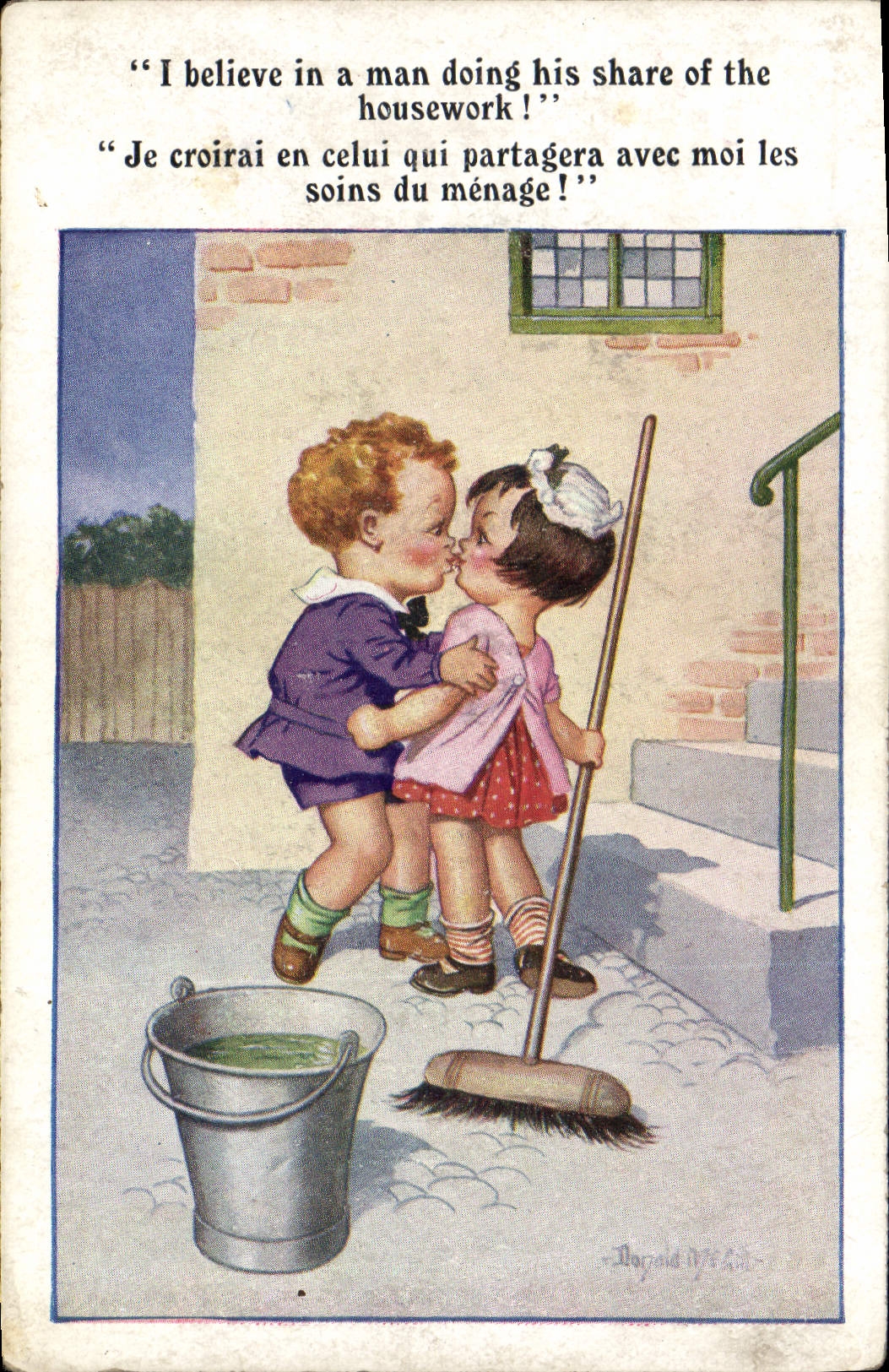 CPA Fantaisie Illustrateur Enfants 