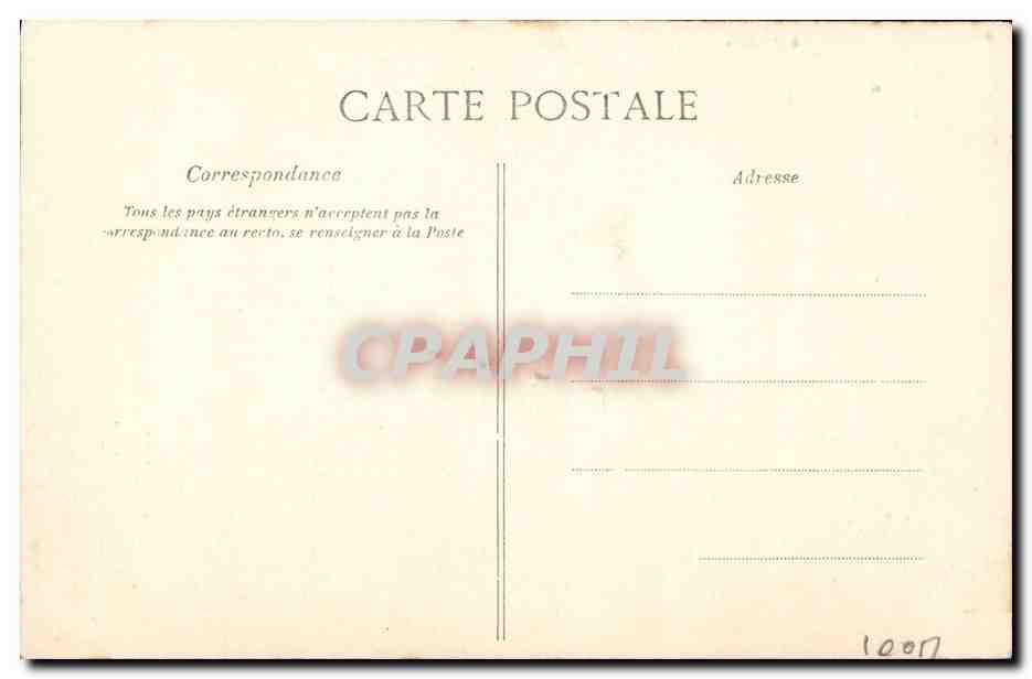CPA M F Delmas de l'Opera Vin Desiles  — Back
