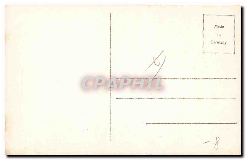 CPA Wagner Parsifal  — Rückseite