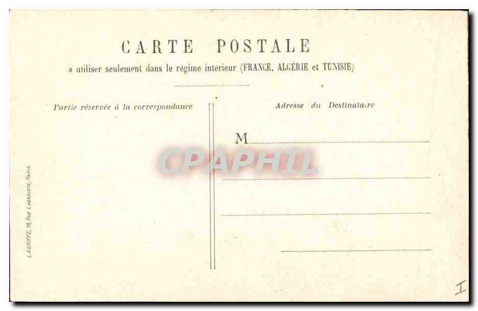 CPA Cochon Porc Femme  — Rückseite