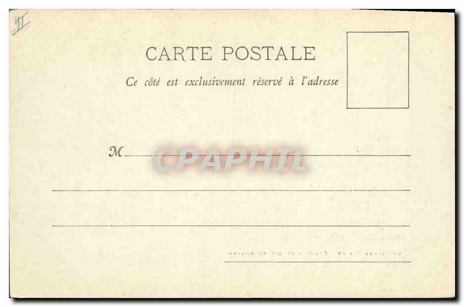 CPA Militaria Chasseurs Alpins Officier en reconnaissance  — Rückseite