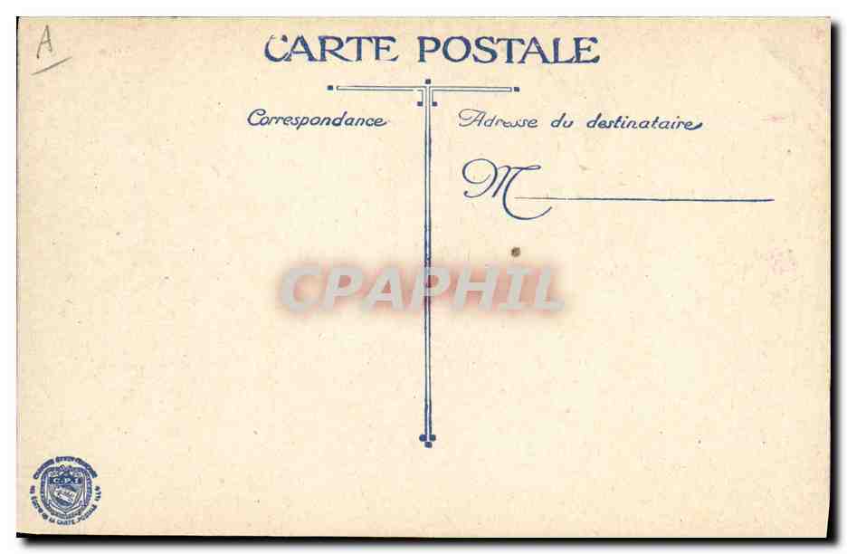 CPA Militaria Chasseurs Alpins Dechargement d'une piece Cheval  — Verso