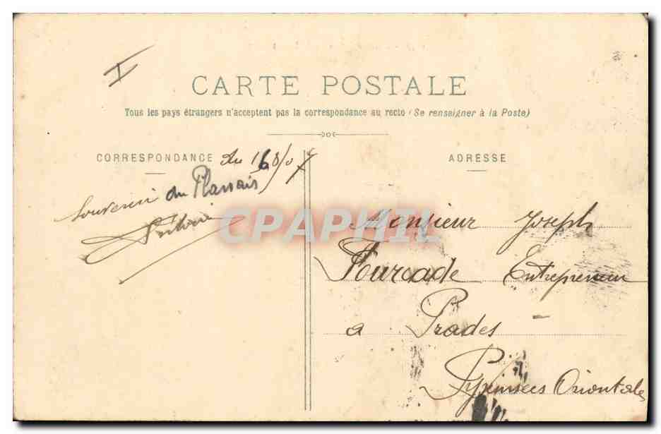 CPA Militaria Chasseurs Alpins Glacier de Roche Melon  — Rückseite