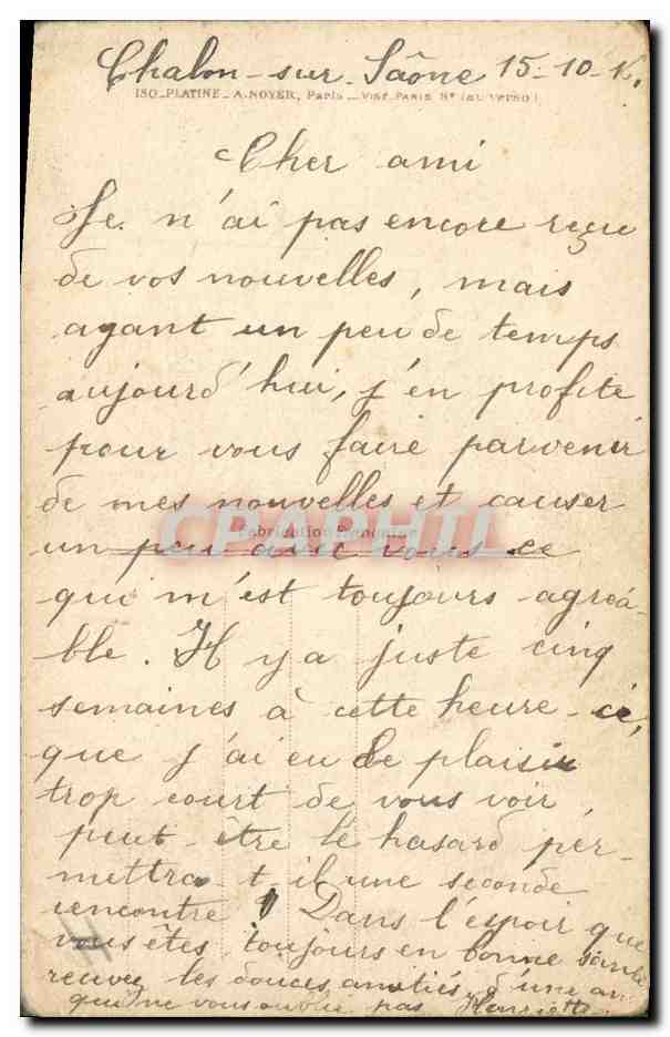 CPA Militaria Chasseurs Alpins Femme  — Rückseite