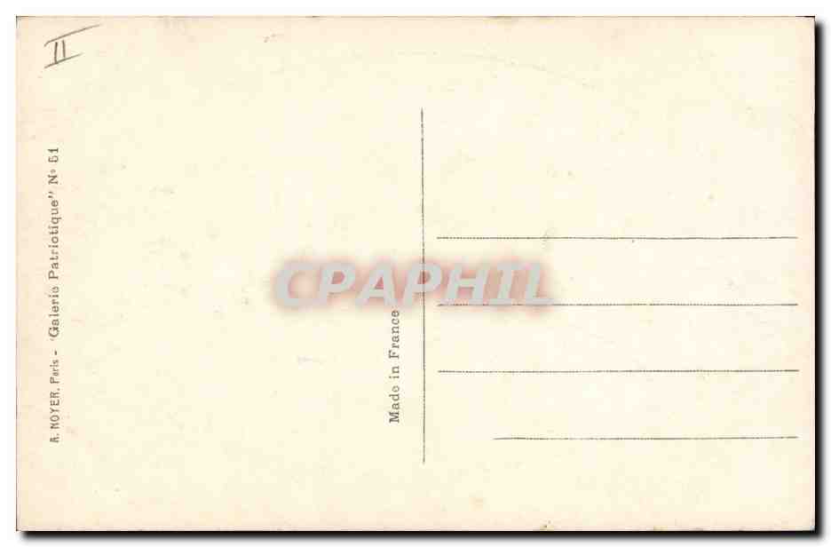CPA Militaria Chasseurs Alpins Une poignee de braves L'Illustration Scott  — Verso