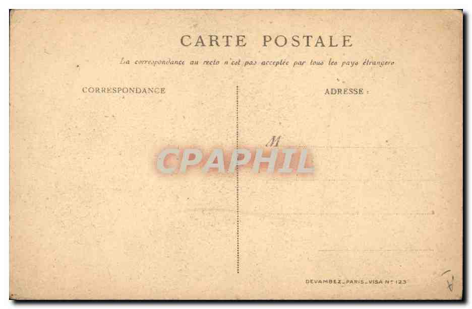 CPA Militaria Poilu Enfant Alsace  — Rückseite