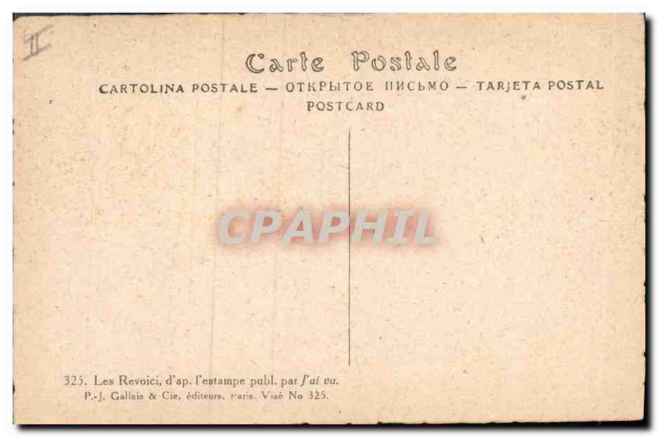 CPA Militaria Les Revoici Enfants Alsace Clemenceau  — Rückseite