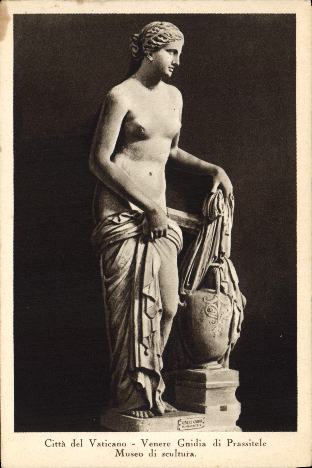 Vénus Gnide de Praxitèle — Musée du Vatican — édition Venere Gnidi