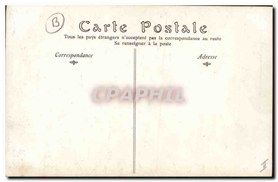 CPA Paris Musee du Luxembourg longepied L'Immortalite  — Rückseite