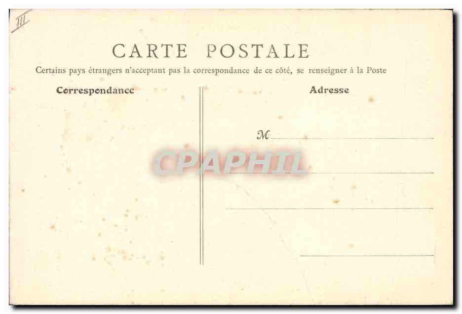 CPA Championnat musical de France Couesnon Les roseaux Larche  — Rückseite