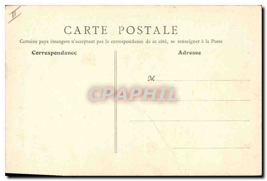 CPA Championnat musical de France Couesnon Les roseaux Larche  — Rückseite