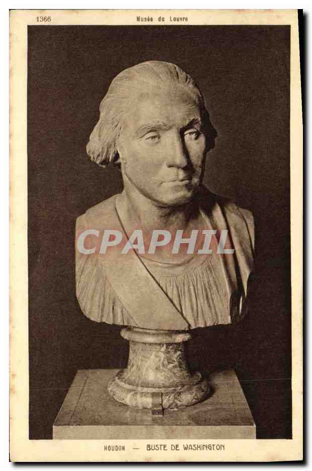 CPA Paris Musee du Luxembourg Houdon Buste de Washington 