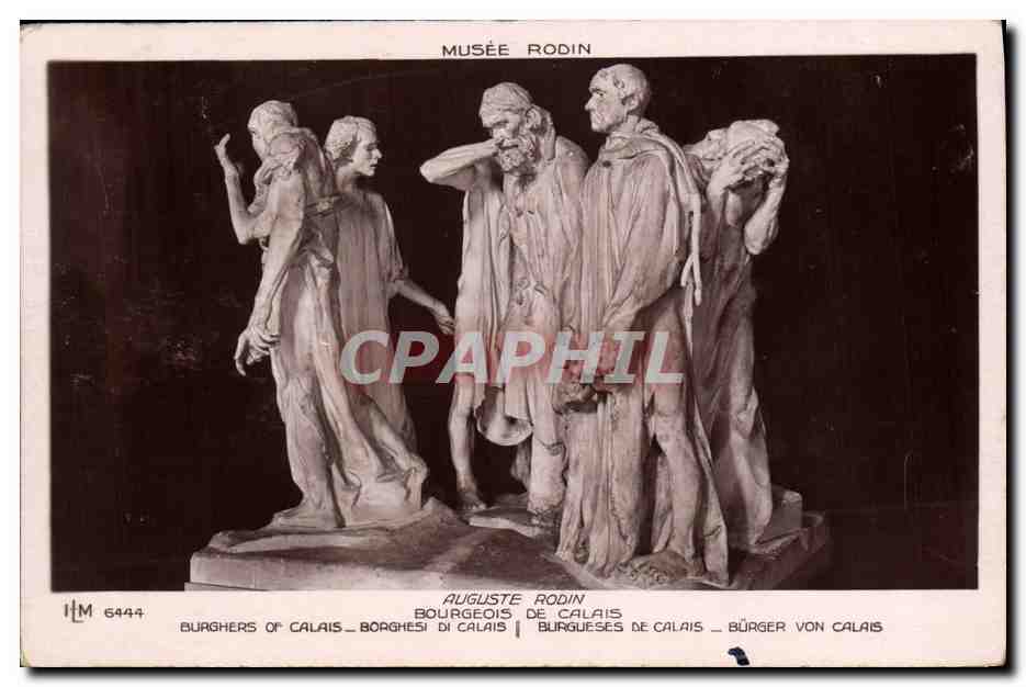 CPA Musee Rodin Bourgeois de Calais 