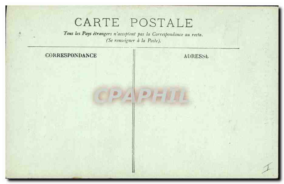 Buste de philosophe — Souvenir de mon excursion — Boulogne-sur-Mer, n°9 — Rückseite