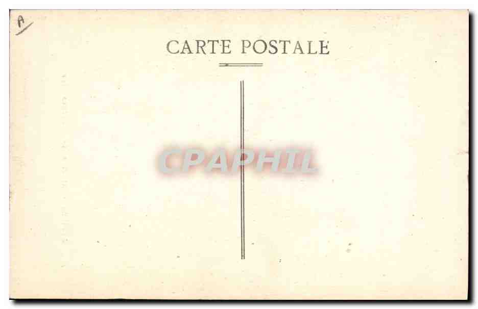 CPA Folklore Noirmoutier  — Verso