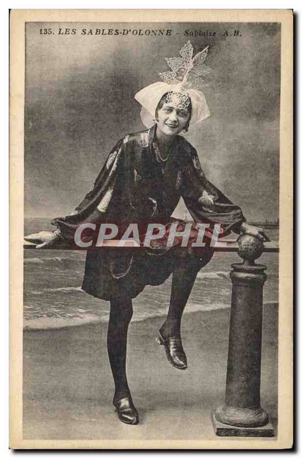 CPA Folklore Les Sables d'Olonne Sablaise 
