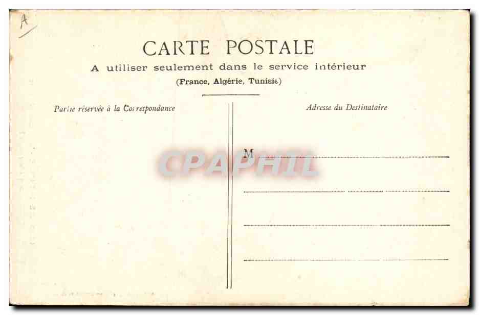 CPA Folklore Les Sables d'Olonne Le jugement de Paris  — Verso