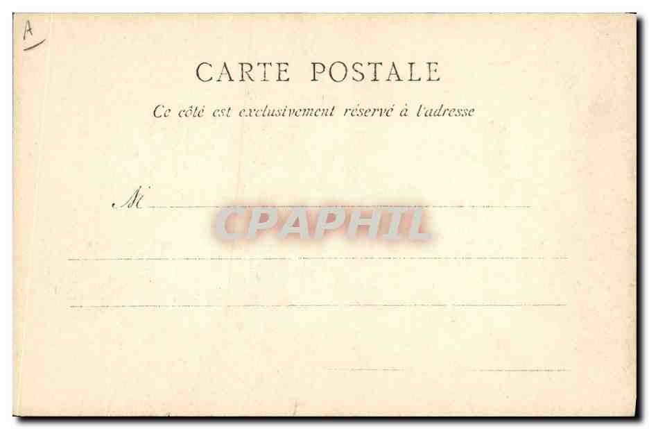 CPA Folklore Sablaise Vieille chanson  — Verso