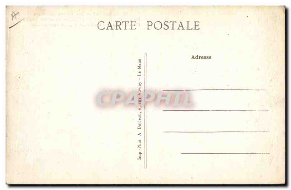 CPA Folklore La Sarthe Ses jeunes Gourmets Enfants  — Verso