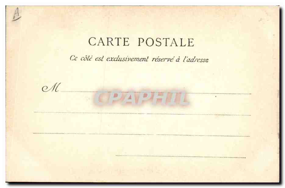 CPA Folklore La valse des Sablaises  — Verso