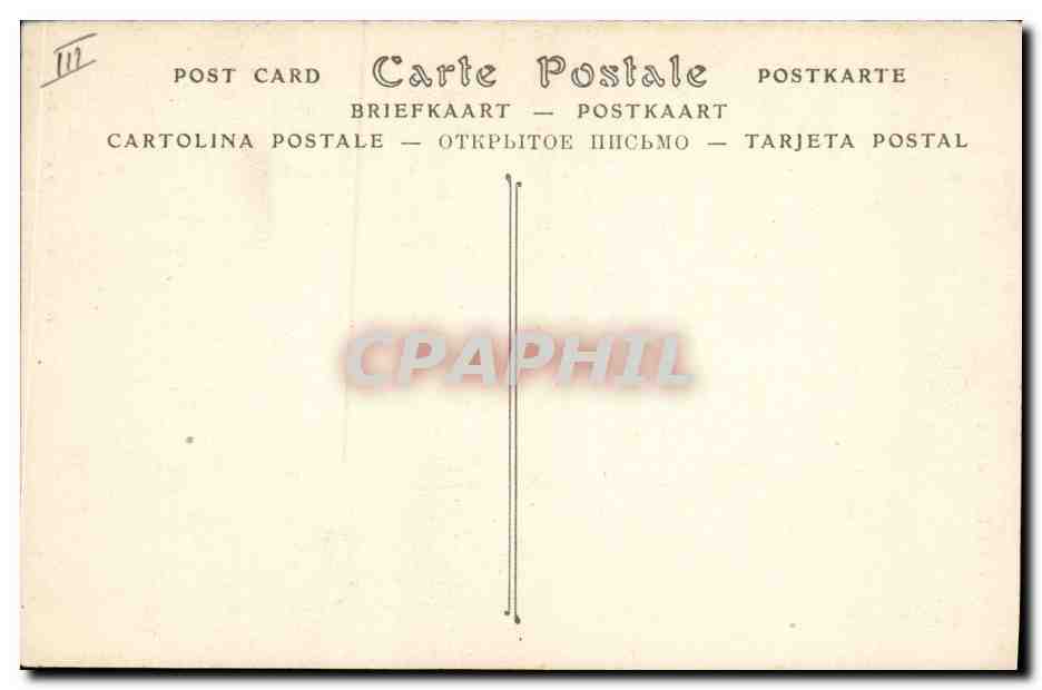 CPA Folklore Une vraie sablaise  — Verso