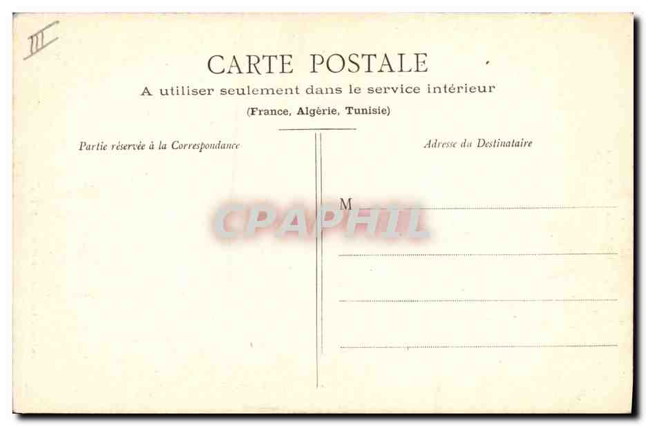 CPA Folklore Les adieux de la Sablaise  — Verso
