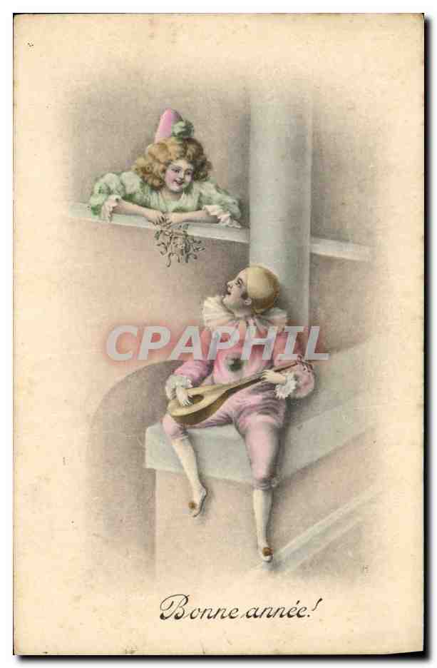 CPA Fantaisie Illustrateur Enfants Pierrot 
