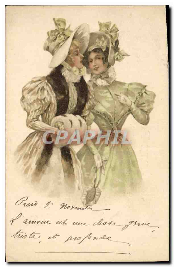 CPA Fantaisie Illustrateur Femmes 