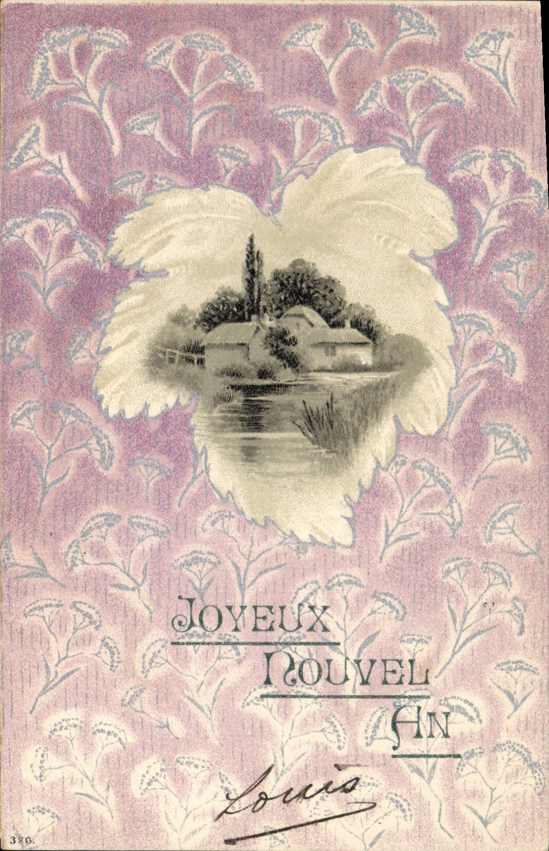 CPA Fantaisie Illustrateur Feuille de vigne 