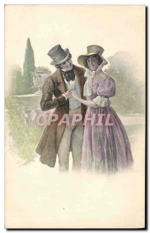 CPA Fantaisie Illustrateur Femme 