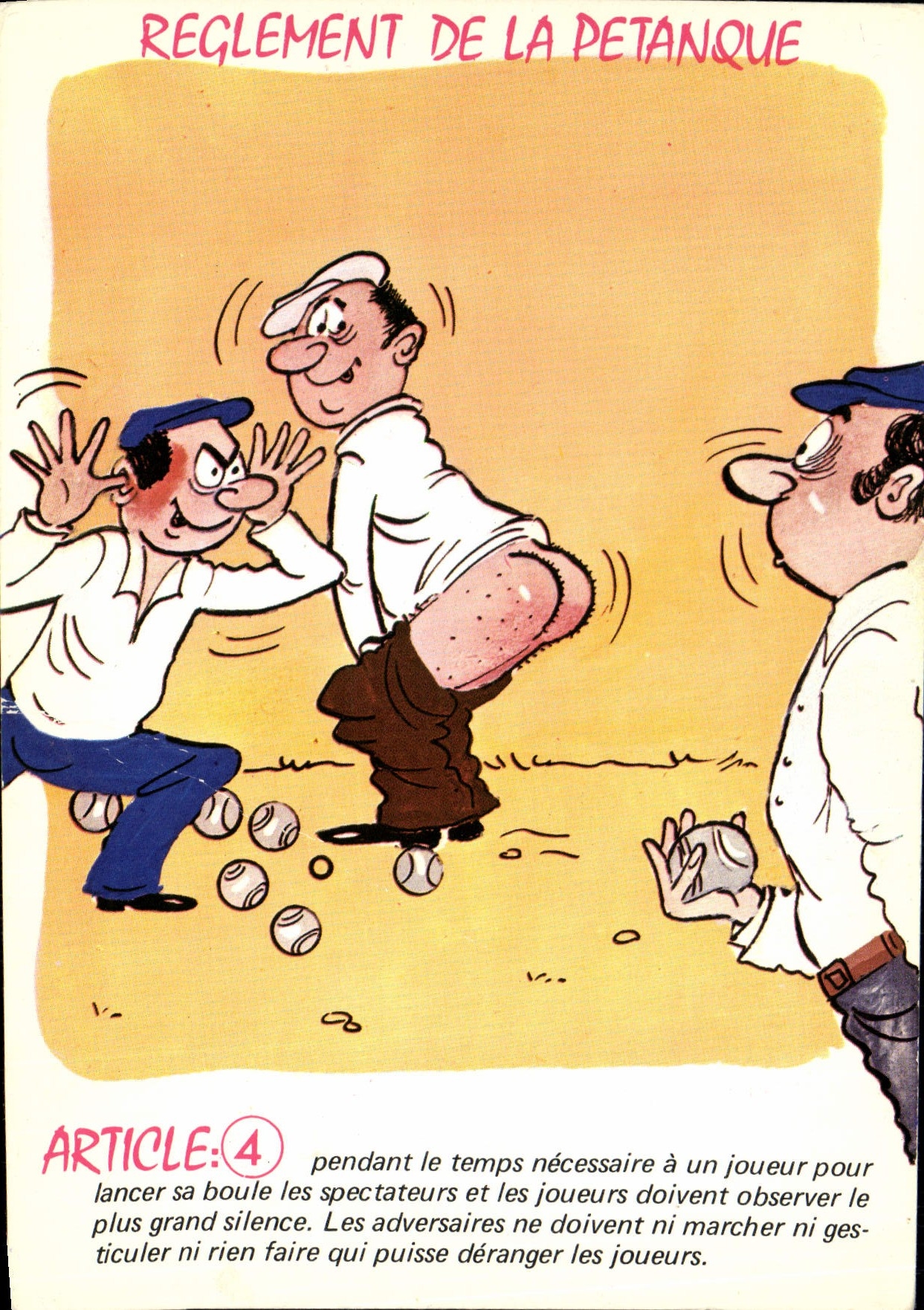 CPM Reglement de la Petanque 