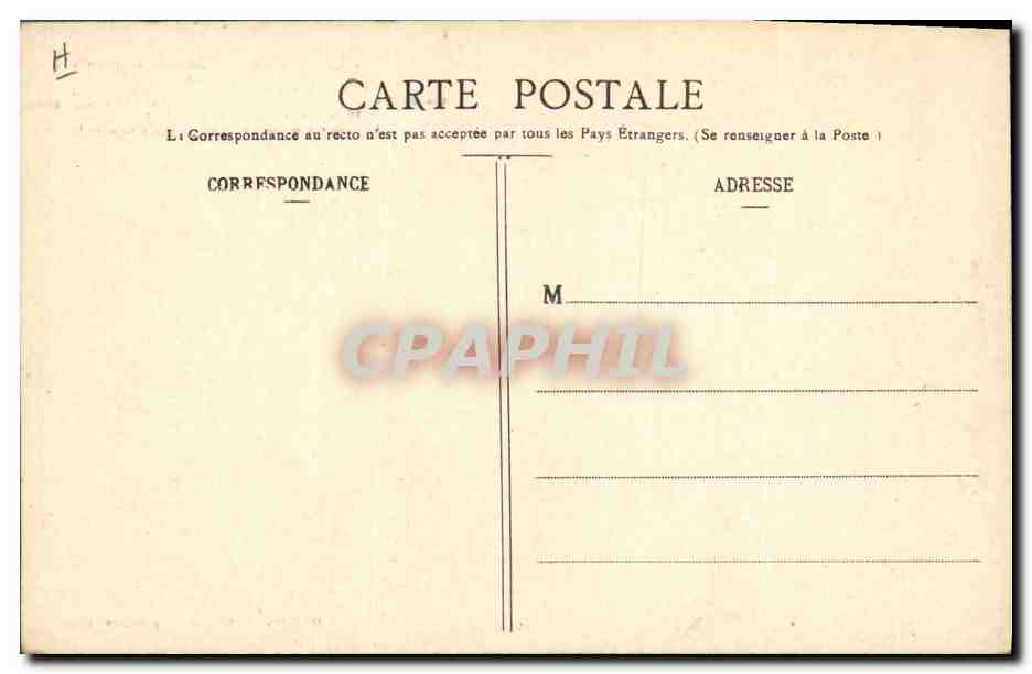 CPA Petanque Les boules TOP  — Rückseite