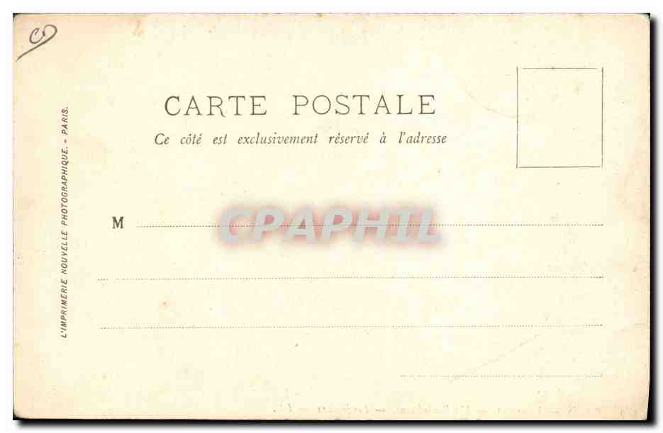CPA Petanque Paris Vincennes Un boulodrome Les joueurs  — Rückseite