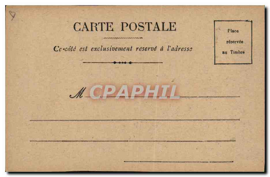 Le portrait à travers les âges — (1) Le dessin préhistorique — B. Molbach, Mes Cartes Postales — Achterkant