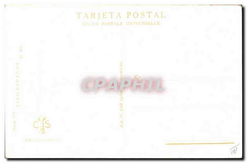 CPA Fantaisie Illustrateur Mir Femme Pildoras Hermosilla Zoilo Ruiz Colombia  — Rückseite
