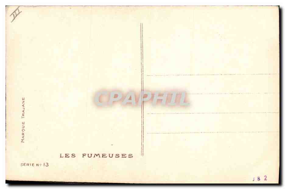CPA Fantaisie Illustrateur Morel Femme  — Rückseite