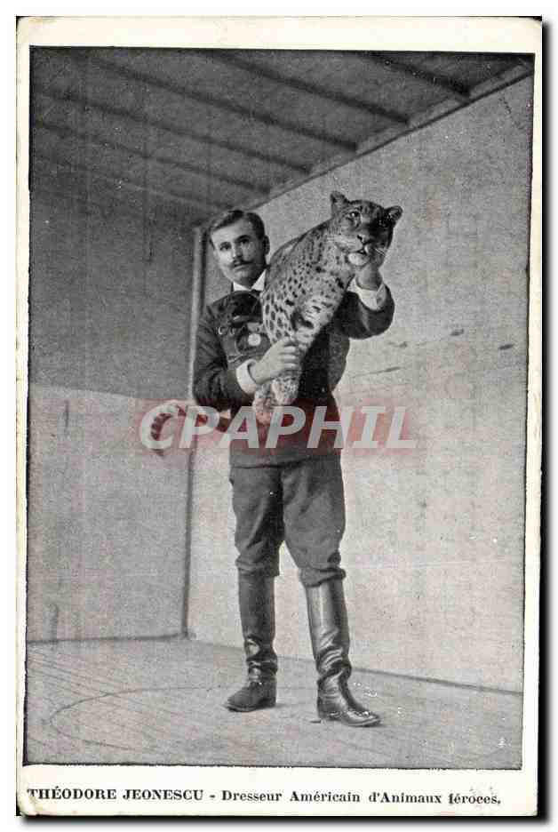 Théodore Jeonescu - Dresseur Américain d'Animaux féroces