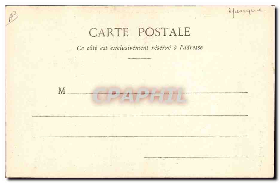 La Musique — Série Les Arts — Éditeur A. Bergard et C. Namy — Verso