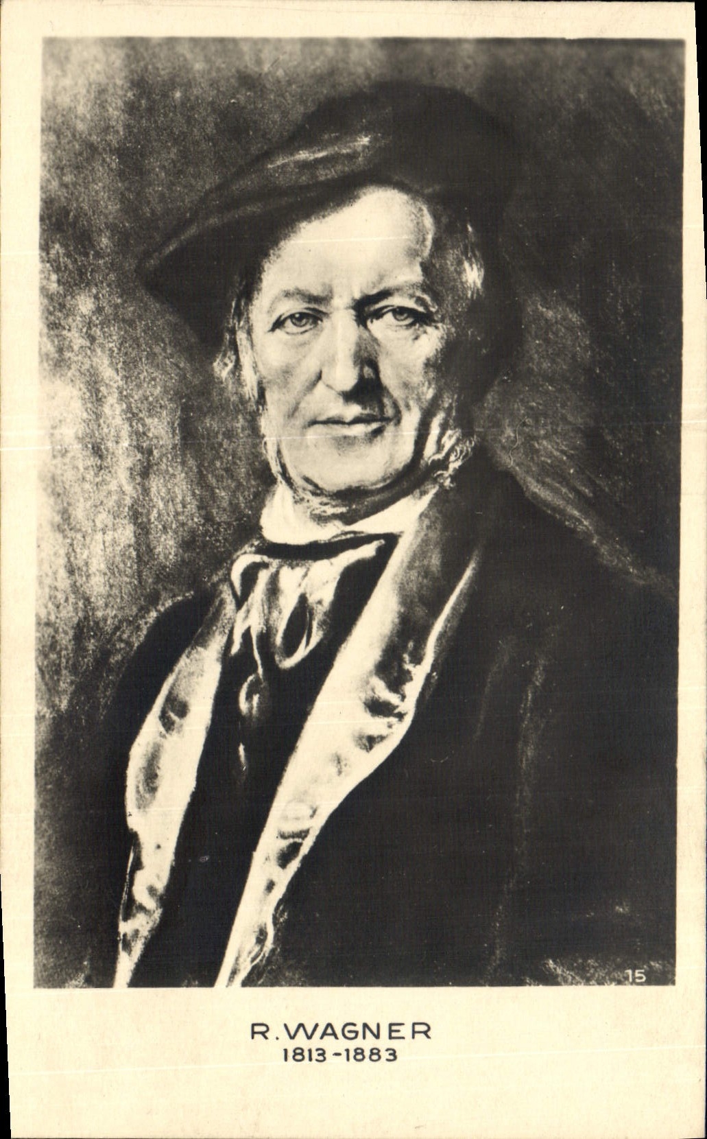 R. Wagner — portrait — série 15